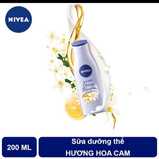 Sữa dưỡng thể hương hoa cam Nivea