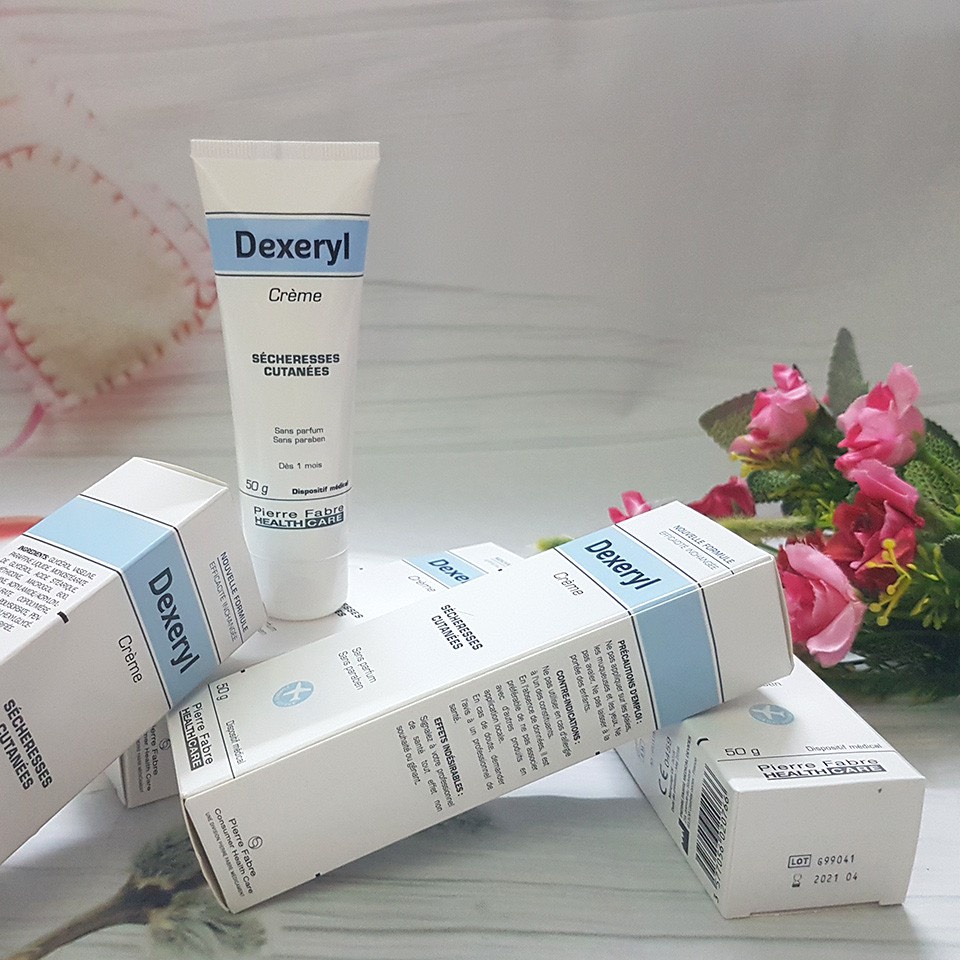 Kem Dưỡng Đa Năng Xóa Nẻ, Chàm Dexeryl Glycerol Vaseline Paraffine làm mềm da dưỡng ẩm của Pháp