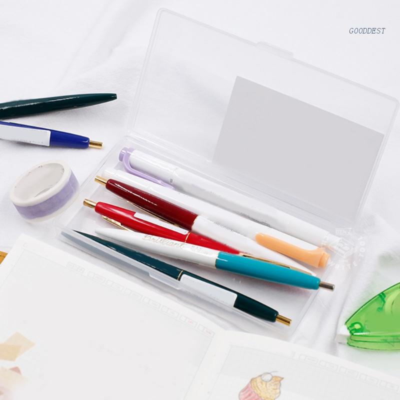 Goo Hộp Nhựa Dán Đựng Đồ Dùng Văn Phòng Phẩm Để Bàn Tiện Lợi