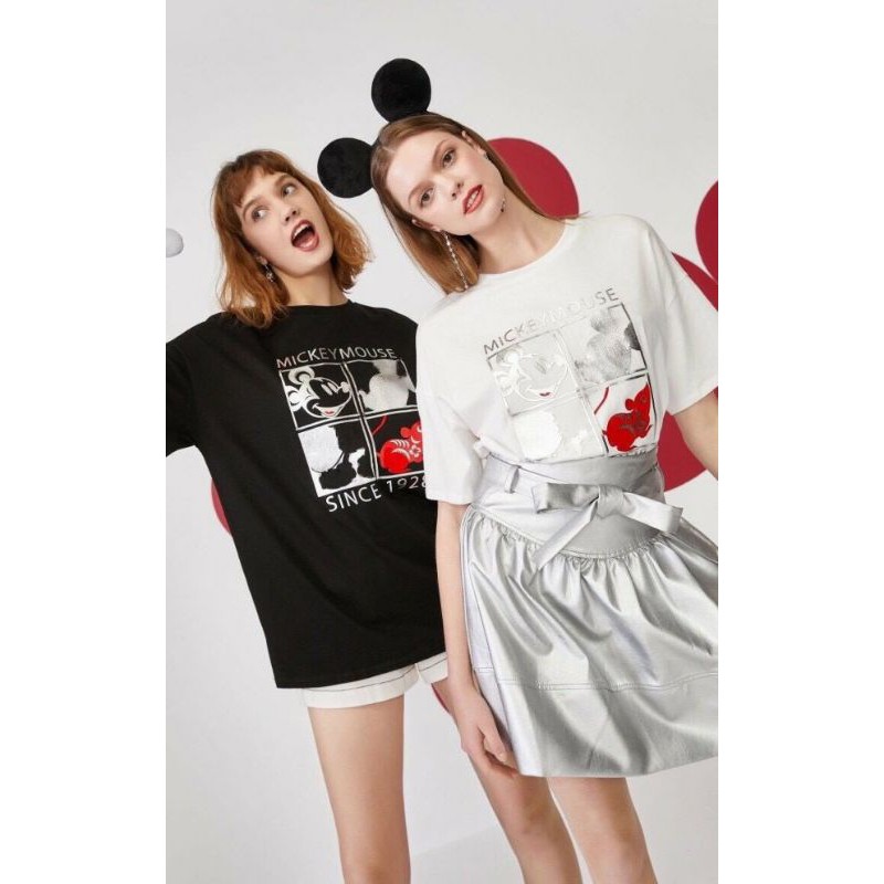 Áo phông hoạt hình, áo thun Mickey hot hit hàng xuất 100% chất cotton