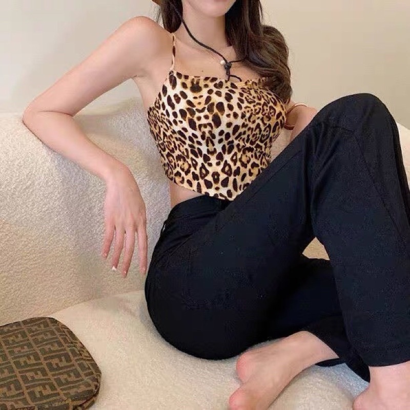 Áo Dây Hoạ Tiết Đan Lưng Gợi Cảm A131