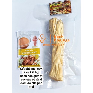 Phô Mai Dây Xông Khói Hiệu Yana Của Nga Cây 100g kèm sốt