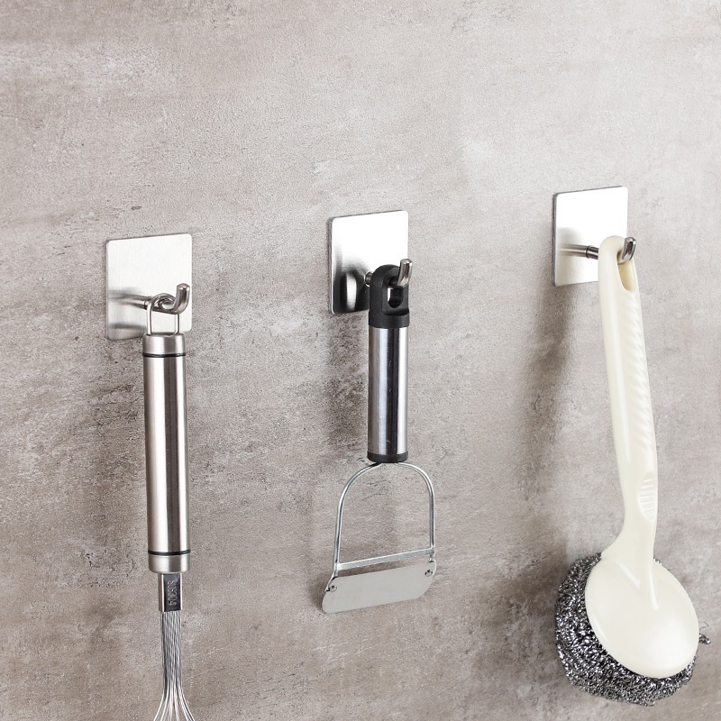 Giá Đỡ Inox 3M VHB Tự Dính Giúp Phơi Khô Bọt Biển / Áo Khoác