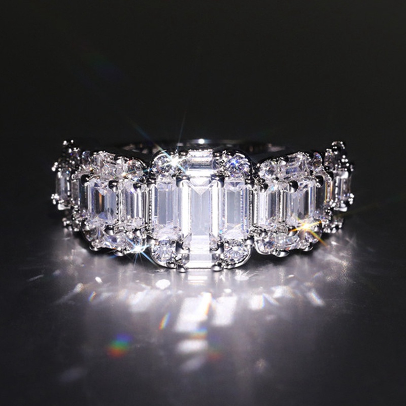 Nhẫn Đeo Tay Kim Loại Đính Đá Thời Trang Cho Nữ