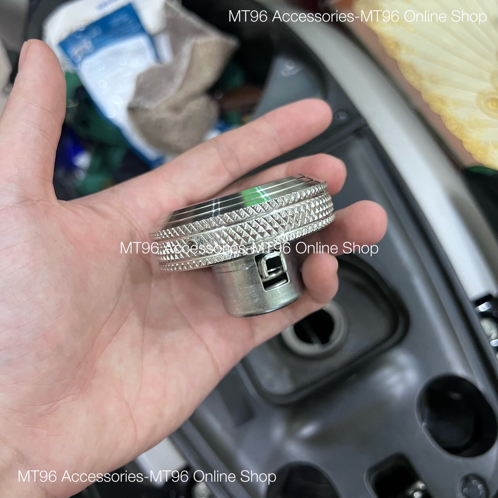 Nắp Bình Xăng Salaya Inox Gắn Nhiều Dòng Xe Chuẩn Inox304 Cnc