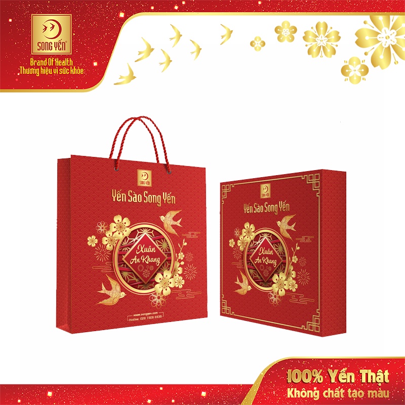 Hộp Quà Tết Song Yến - Xuân An Khang 2022