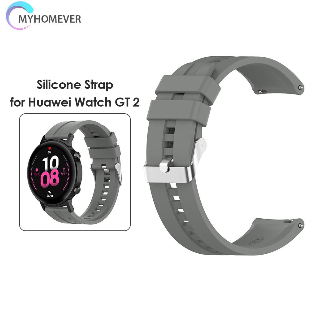 Dây Đeo Silicon Cho Đồng Hồ Thông Minh Huawei Gt 2 42mm Samsung Galaxy Watch 3 41mm