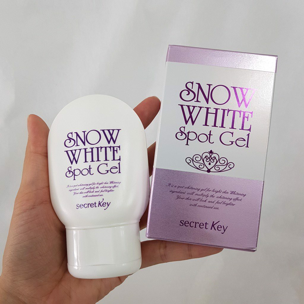 Gel giảm thâm da và dưỡng trắng cơ thể Secret Key Snow White Spot Gel 65g