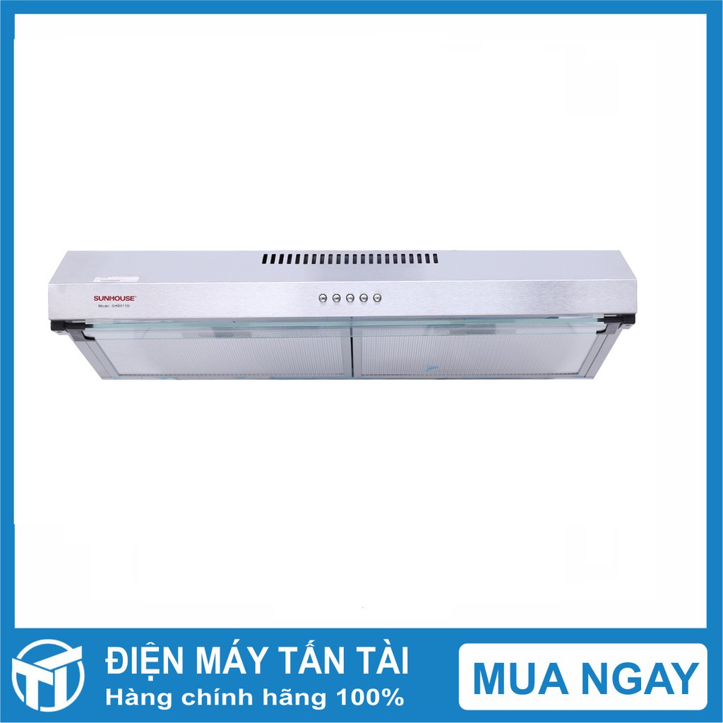 MÁY HÚT MÙI SUNHOUSE SHB6118I , Công suất hoạt động:240 W , Số quạt hút:2 quạt , Công suất hút:700 m3/giờ