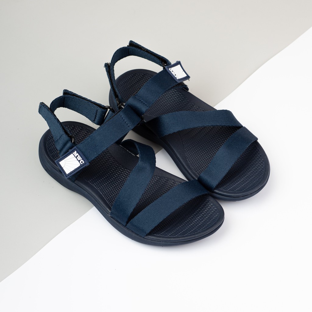 Giày MWC 7038 - Giày Sandal Nam Quai Ngang Đan Chéo Trẻ Trung