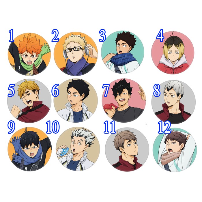 Huy hiệu haihyuu nhiều mẫu