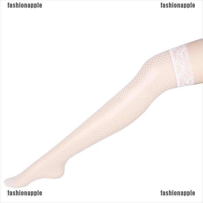 Đôi Tất Chân Lưới Dài Qua Gối Thời Trang Cho Nữ