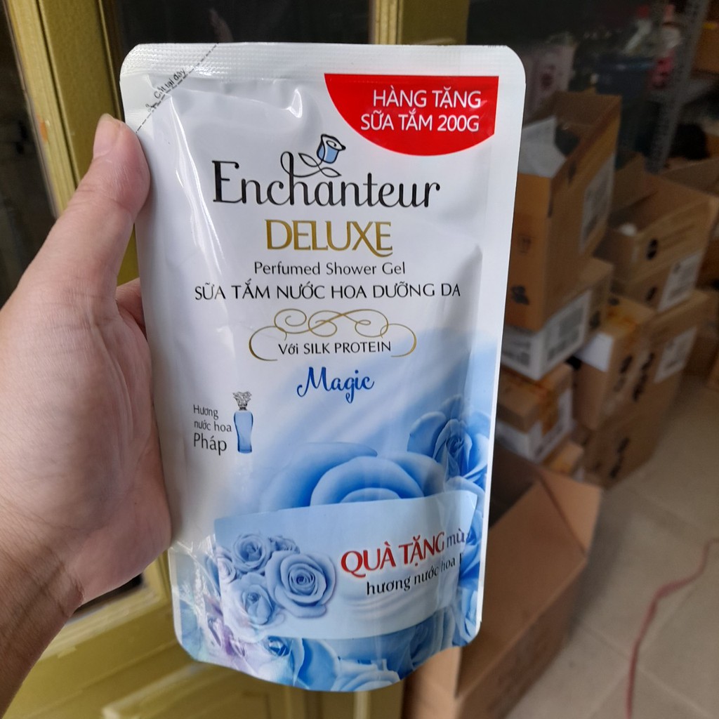 [200g] Sữa Tắm Hương Nước Hoa Enchanteur (hàng tặng)