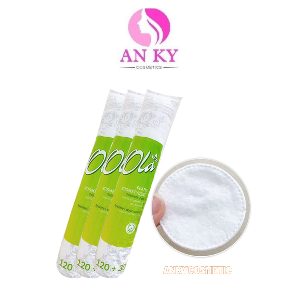 COMBO 30 bông tẩy trang Ola 150 miếng Ba Lan
