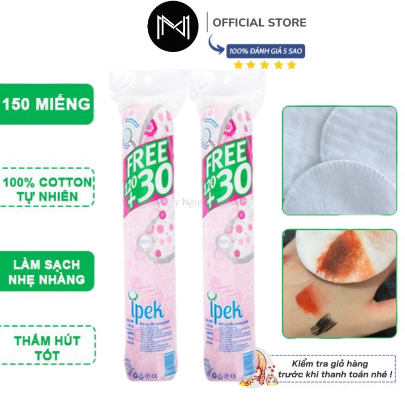 Bông Tẩy Trang Ipek Klasik Cotton Pads