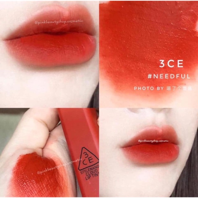 Son 3CE mới nhất bản cloud ( đám mây ) son kem lì | BigBuy360 - bigbuy360.vn