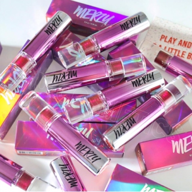 Son Kem Lì Bóng Merzy Aurora Dewy Tint | BigBuy360 - bigbuy360.vn