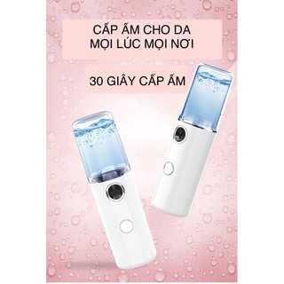Máy phun sương tạo ẩm mini cầm tay, cân bằng da mặt