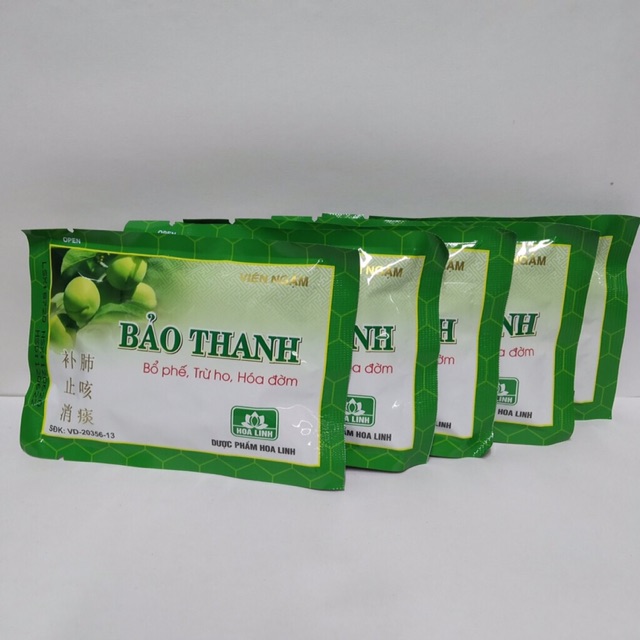 Bảo thanh ngậm ( vĩ 5 viên)