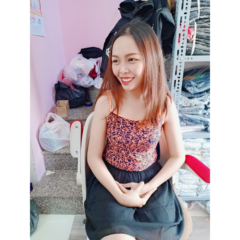 áo dây-áo gym-áo bơi người lớn gầy/trẻ em béo CÓ LÓT NGỰC(ms : AB69)