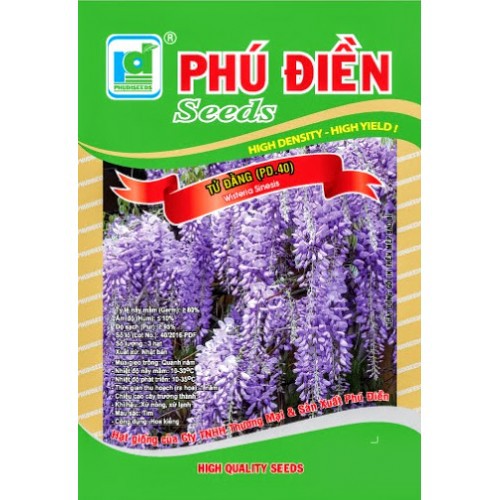 [Rẻ Vô Địch] hạt giống Hoa Tử Đằng
