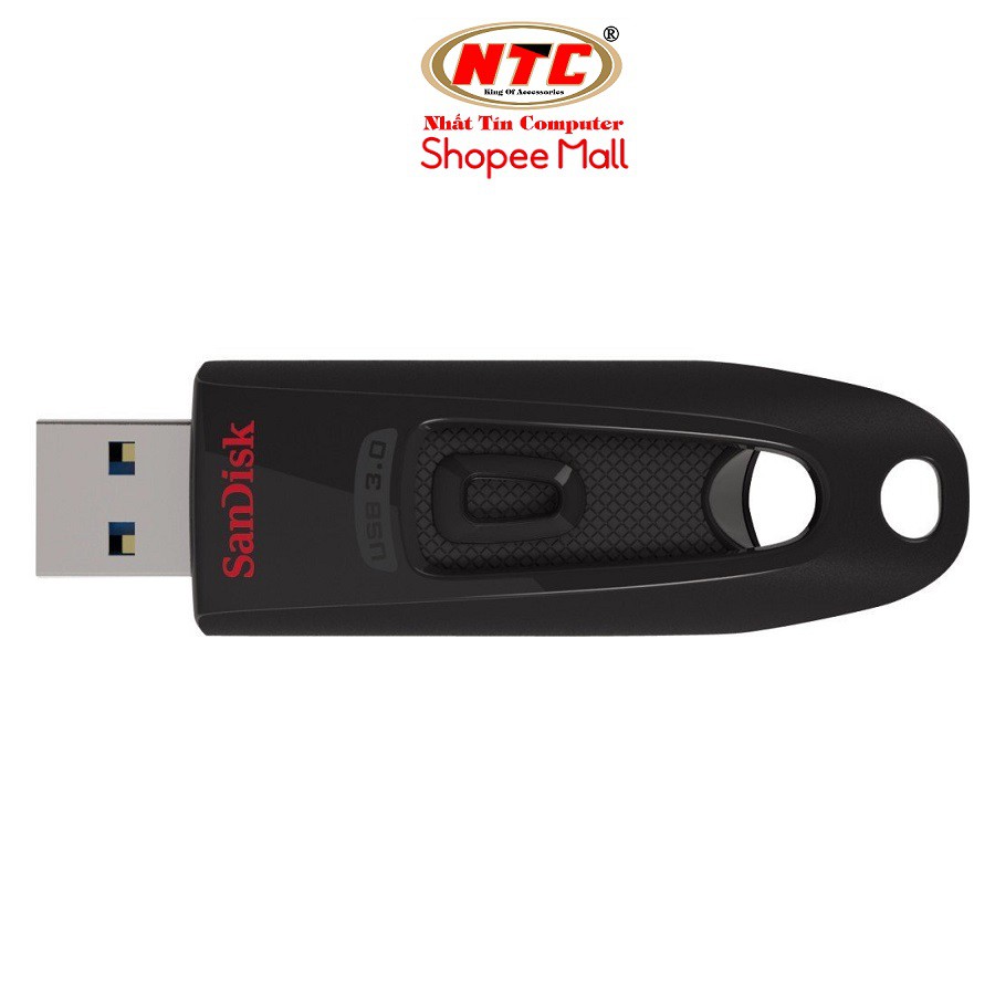 USB 3.0 SanDisk Ultra CZ48 16GB / 32GB / 64GB / 128GB 100MB/s (Đen) - Hàng Chính Hãng