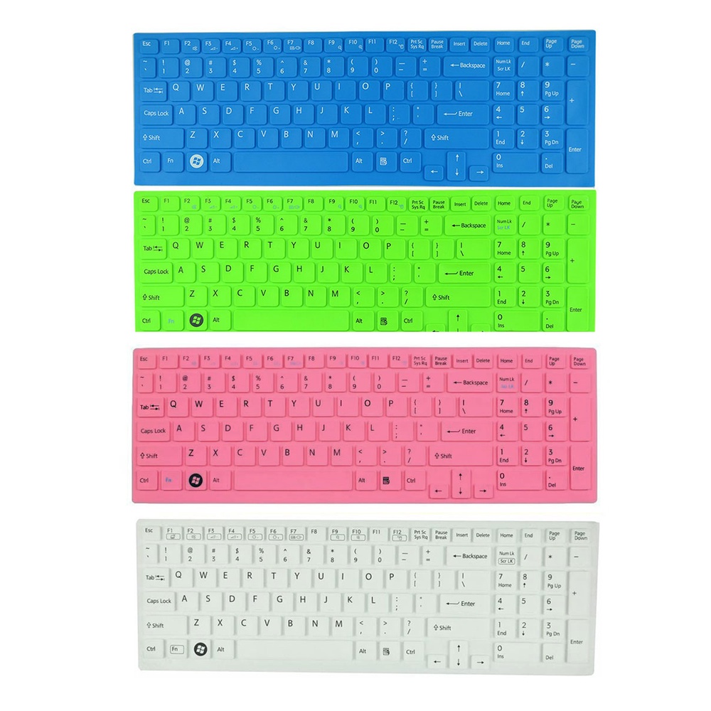 Miếng Dán Bảo Vệ Bàn Phím Bằng Silicone Cho SONY VAIO E15 S15 F219 F24 EB EH CB Series 15.5 inch kbsilc9