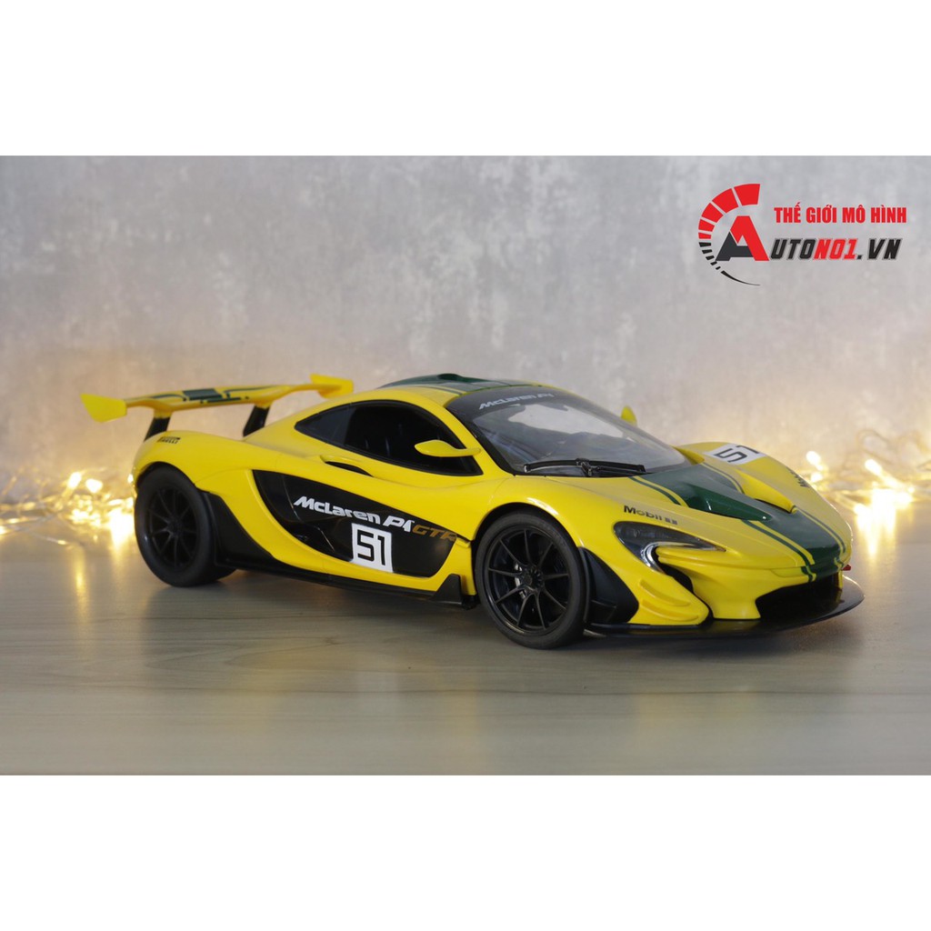 MÔ HÌNH XE ĐIỀU KHIỂN Ô TÔ MCLAREN P1 GTR 1:14 RASTAR 7236