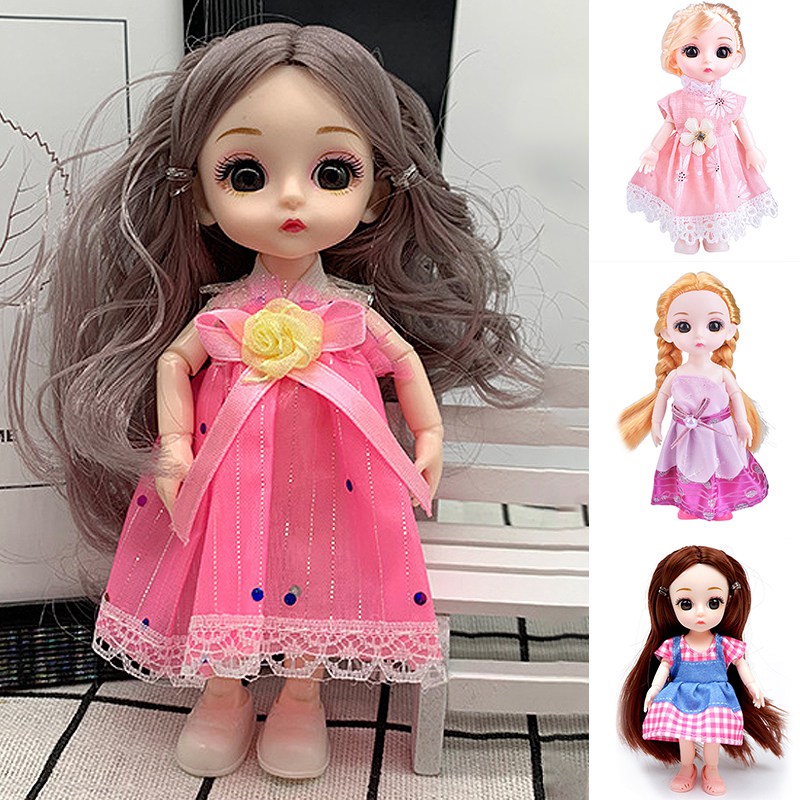 BARBIE Búp Bê Công Chúa Đáng Yêu 16cm