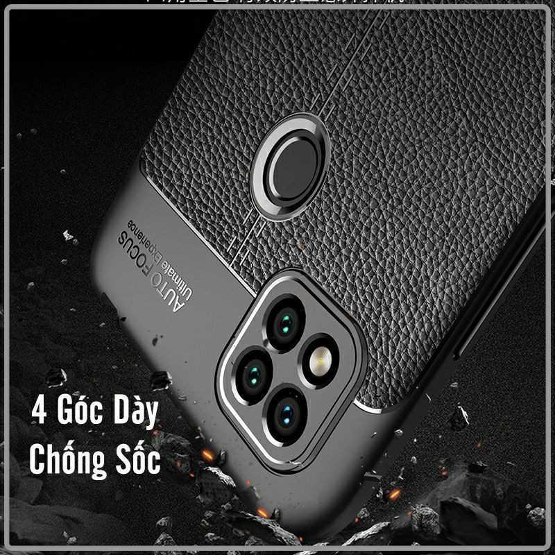 Ốp lưng Xiaomi redmi 9/9A/9C/mi9se/cc9/cc9E/redmi 8/k20/k20 pro/k30/k30pro Vân da Auto focus chống sốc