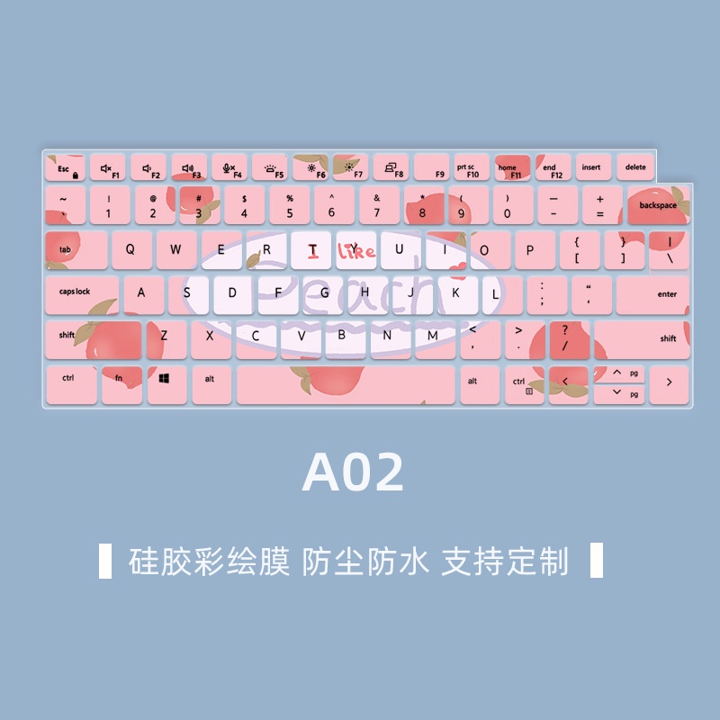 Phim Dán Bảo Vệ Bàn Phím Chống Bụi Bằng Silicon Họa Tiết Hoạt Hình Cho 14 "Dell Latitude 7420 7410 5420 5520 7420 7520 3320 3520 9510