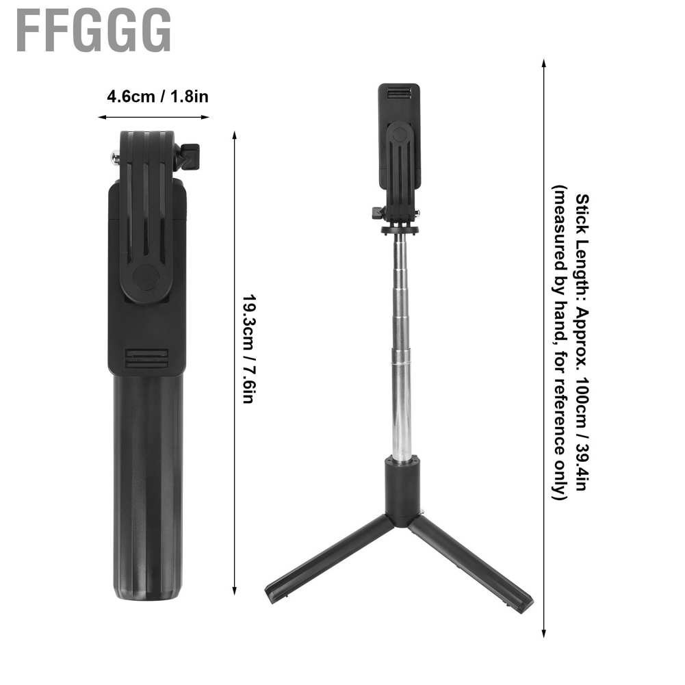 Gậy Chụp Ảnh Tự Sướng Có Thể Gấp Gọn Và Tháo Rời Kèm Điều Khiển Từ Xa | BigBuy360 - bigbuy360.vn