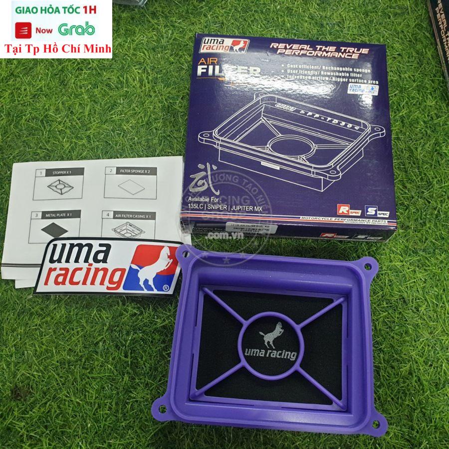 Lọc Gió Độ Cho Exciter 135Cc Uma Racing Chính Hãng