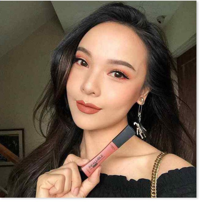 [Mã giảm giá mỹ phẩm chính hãng] Son Kem Lì Lâu Trôi L'oreal Paris Pro Matte Liquid Liptick Màu 358