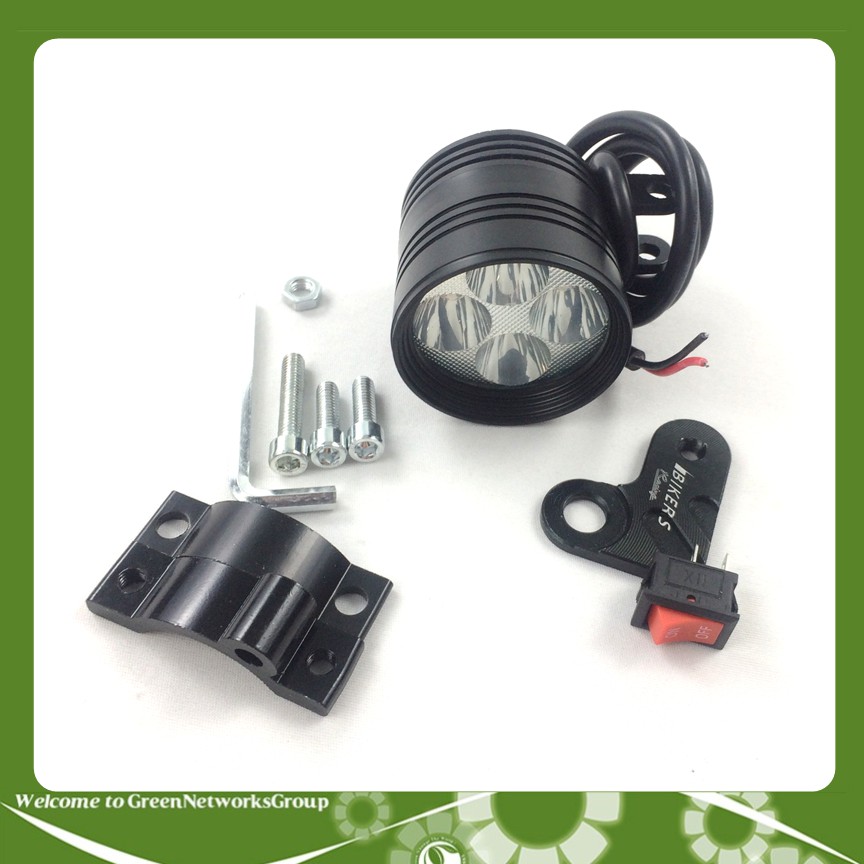 Đèn trợ sáng L4-CYT dành cho xe máy GreenNetworks (full phụ kiện)