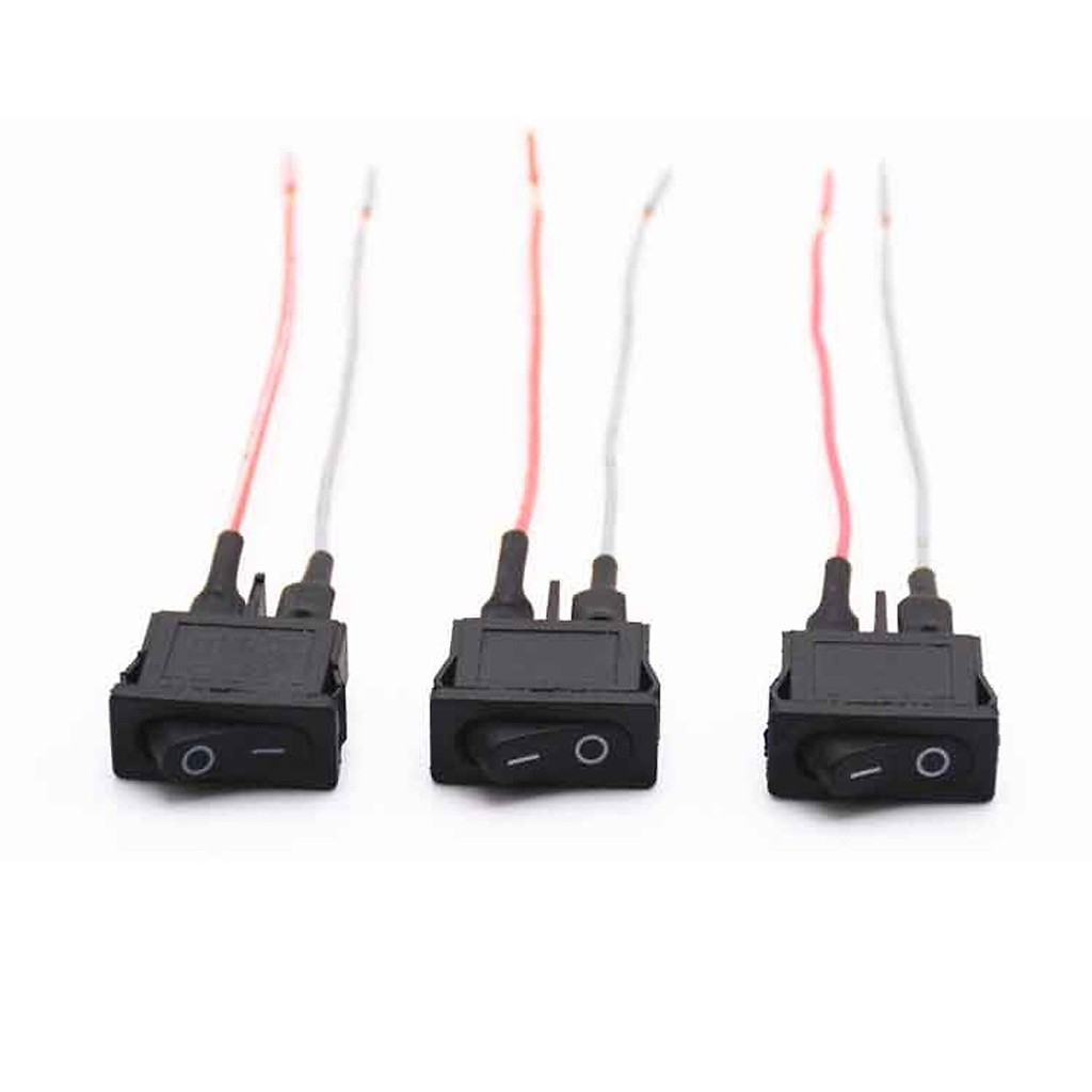 Công tắc bập bênh mini chế đèn