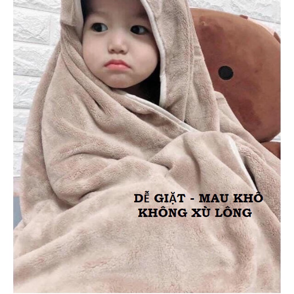 Khăn tắm lông cừu xuất Hàn kích thước 70 x 140 cm