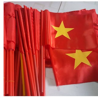 Sỉ 100 cờ cầm tay