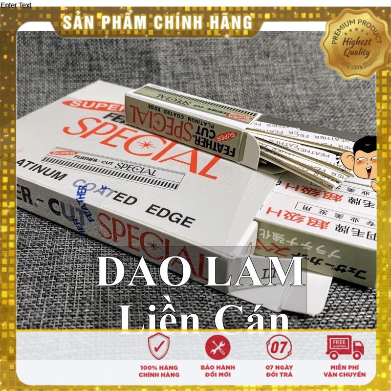 Dao Lam liền Cán/ Dao Cạo Lông Mày 1 Hộp Nhỏ 10 cái DCPX-NTA