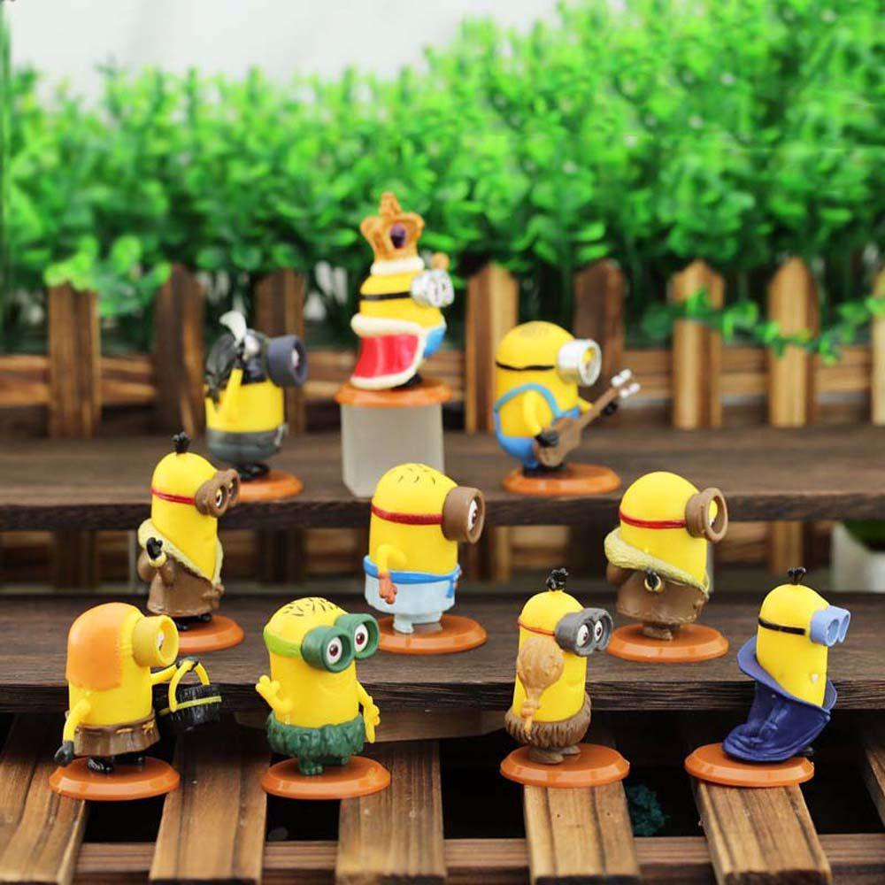 Aaron1 Mô Hình Minion Mini Trang Trí Bàn Làm Việc