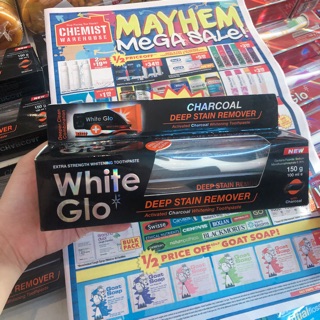 Kem Đánh Trắng Răng White Glo 150G