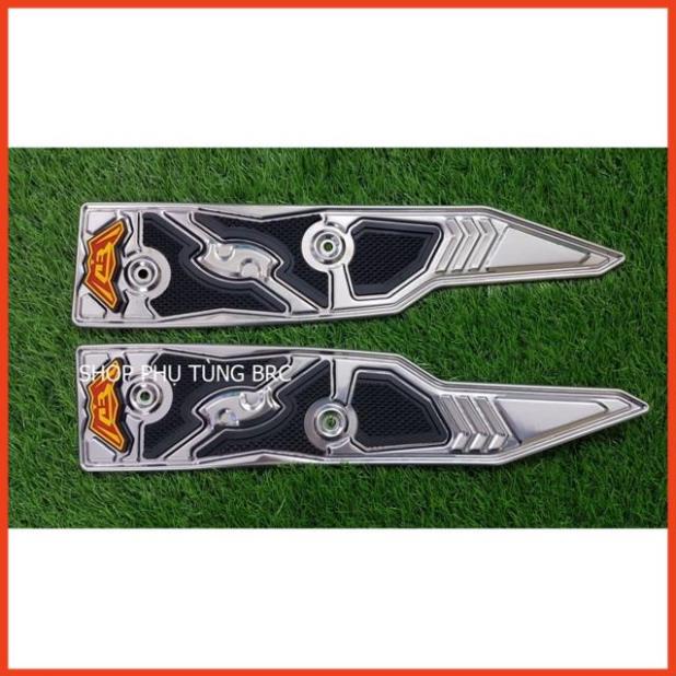 Thảm để chân inox Air Blade 2013 - 2020 (giá 1 đôi)