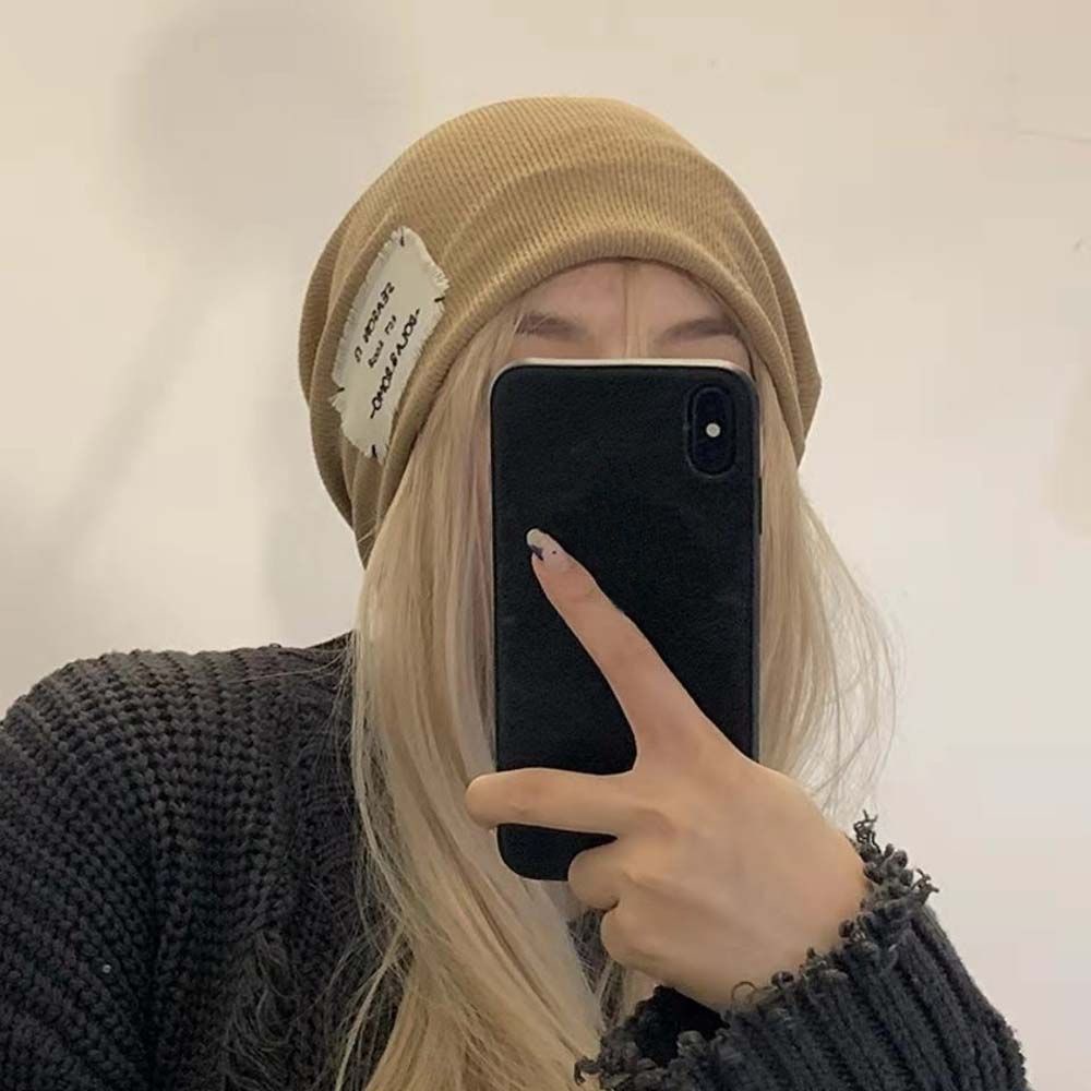 Nón beanie màu trơn thoáng khí thời trang hip hop