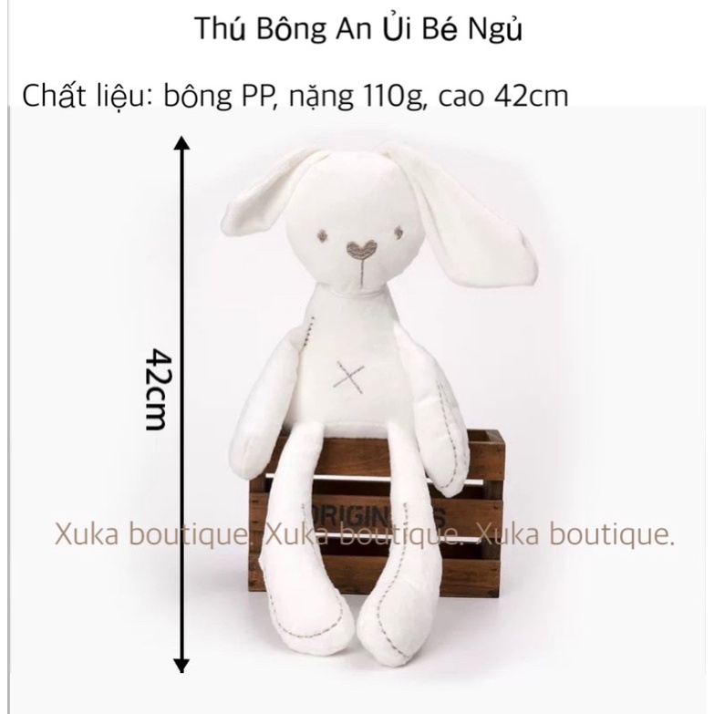 Búp Bê Thỏ Bông - Gấu Bông - Voi Trắng [ DouDou Trấn An Con Ngủ Ngon]