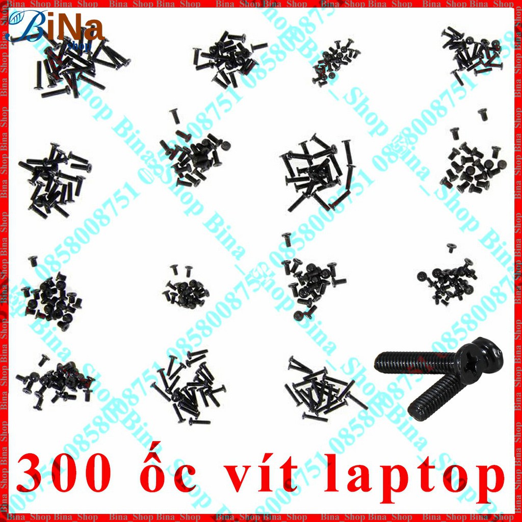 Bộ 300 ốc vít thay thế sửa chữa laptop