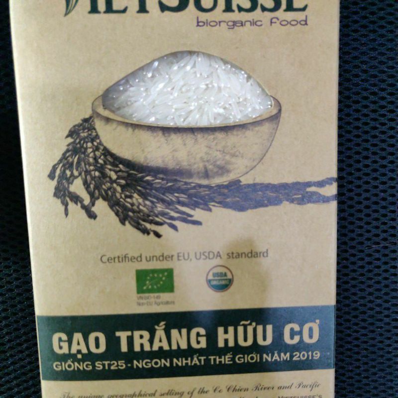 Gạo hữu cơ Vietsuisse 1kg VIỆT NAM