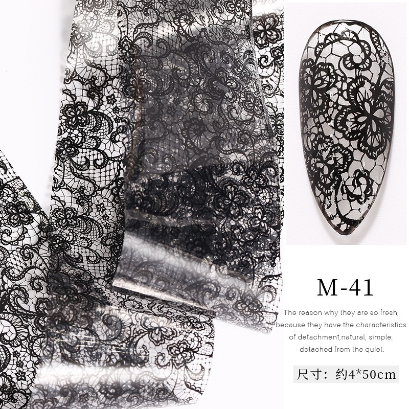 Foi ren -phoi ren trang trí móng