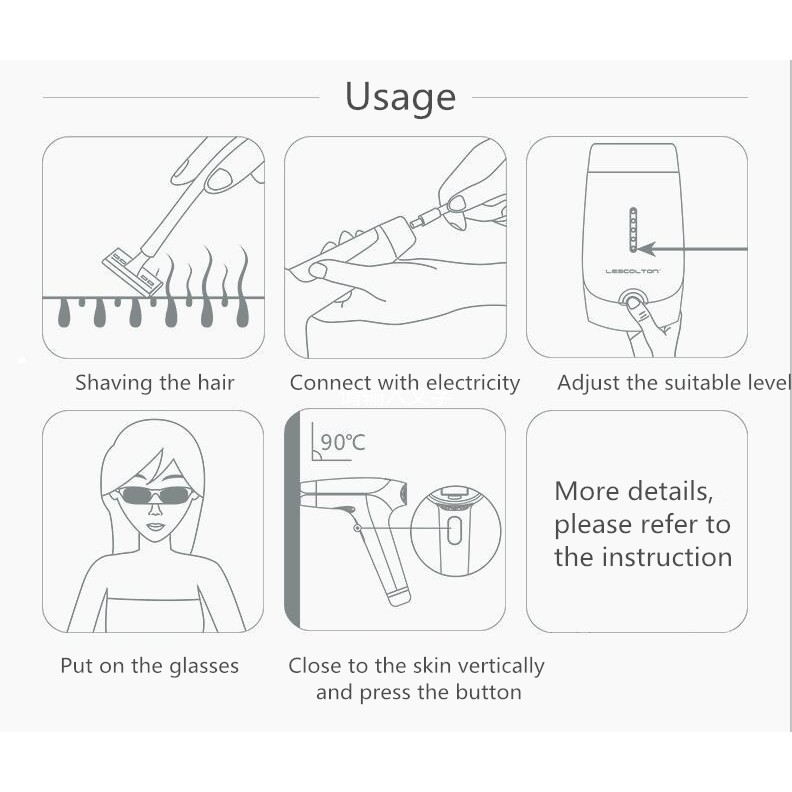 Máy triệt lông vĩnh viễn cá nhân lescolton IPL đẹp mãi | BigBuy360 - bigbuy360.vn