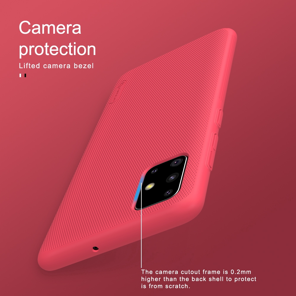 Ốp Điện Thoại Nillkin Cứng Siêu Mỏng Mặt Nhám Chống Trượt Dành Cho Samsung Galaxy A51