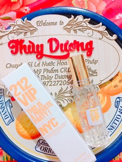 NƯỚC HOA CHIẾT PHÁP MINI 20ml